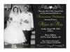 Chalk 50th Wedding Anniversary Invitation Gold
