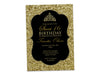 Black and Gold Glitter Sweet 16 Invitations
