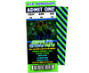 Boys Neon Roller Skating Party Ticket Invitations