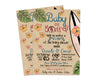 Baby on Board Pool Baby Shower Invitations
