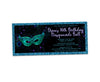 Peacock Masquerade Mask Invitations Sweet 16