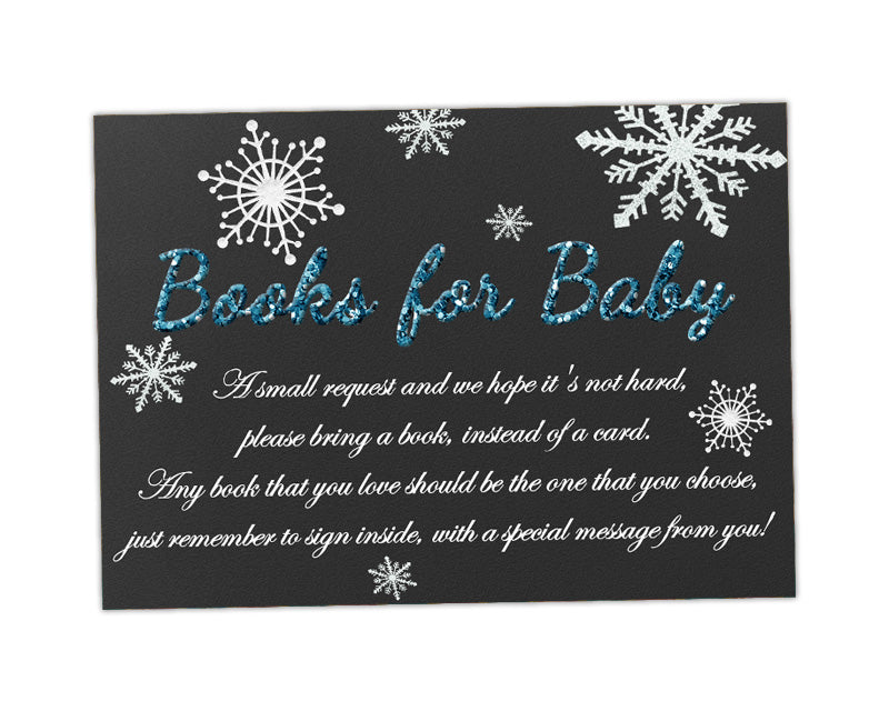 Cold Outside Baby Shower Diaper Raffle Tickets or Books for Baby