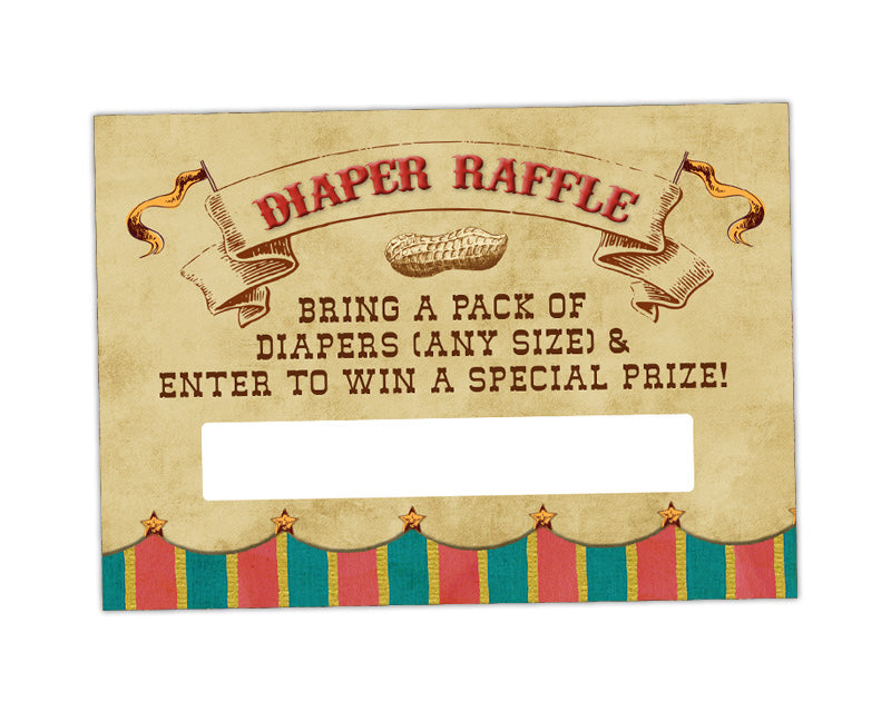 vintage-circus-baby-shower-diaper-raffle-tickets-or-books-for-baby-party-print-express for Free Printable Diaper And Wipe Raffle Tickets Vintage Circus Baby Shower Diaper Raffle Tickets or Books for Baby | Party Print Express for Free Printable Diaper And Wipe Raffle Tickets