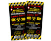 Quarantine Virtual Birthday Party Ticket Invitations