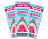 Girl Shark Admission Ticket Invitation Pink
