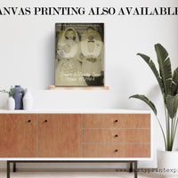 50th Wedding Anniversary Photo Print