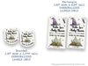 Magic Wizard Baby Shower Mini Hand Sanitizer Labels Party Favors