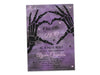 A Little Boo Skeleton Hands Baby Shower Invitations