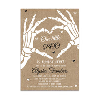 Kraft Little Boo Halloween Baby Shower Invitations