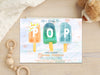 Ready to POP Popsicle Boy Baby Shower Invitations