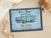 Vintage Car Baby Shower Invitations Boy