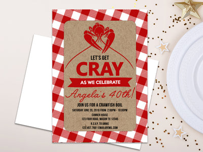 Crawfish Boil Invitation