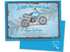 Vintage Dirt Bike Baby Shower Invitations Boys