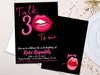 Talk Thirty 30 To Me Sexy Womans Birthday Invitations