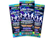 Disco Fever Birthday Party Dance Ticket Invitations