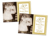 Elegant Photo Gatsby 50th Wedding Anniversary Invitation Gold