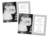 Elegant Photo Gatsby 25th Wedding Anniversary Invitation Silver