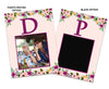 Pink Floral Womans Photo Birthday Banner