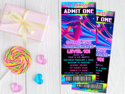 Girls VR Party Invitations