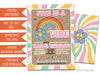 Five is a Vibe Groovy Birthday Invitations (ANY AGE)