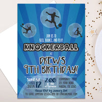 Knockerball Birthday Invitations