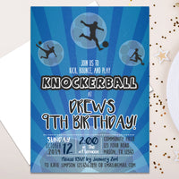 Knockerball Birthday Invitations