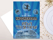Knockerball Birthday Invitations