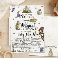 Wizard Magic Baby Shower Invitations