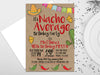 Nacho Average Birthday Party Invitations Photo Option