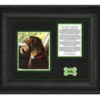 Green Pet Memorial Rainbow Bridge Print