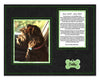 Green Pet Memorial Rainbow Bridge Print