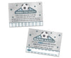 Vintage Soccer Diaper Raffle Tickets or Books for Baby Inserts