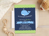 Little Squirt Whale Baby Shower Invitation