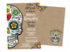Sugar Skull Baby Shower Invitations