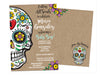 Sugar Skull Baby Shower Invitations