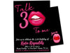 Talk Thirty 30 To Me Sexy Womans Birthday Invitations