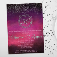 Twilight Women's Birthday Invitations