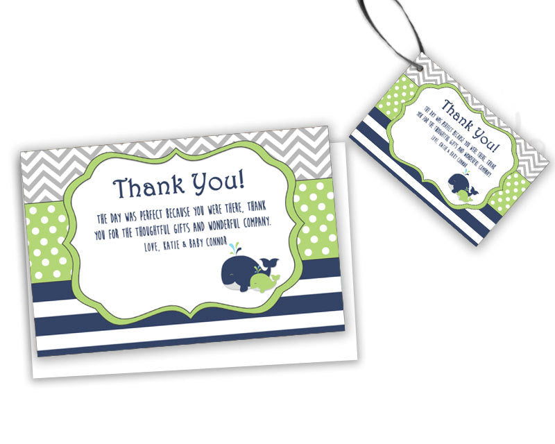lime-whale-baby-shower-thank-you-cards-or-tags-party-print-express