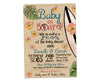 Baby on Board Pool Baby Shower Invitations