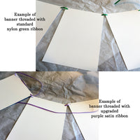 Glitter Snowflake Winter ONEderland 1st Birthday Photo Banner