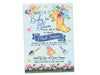 Blue Boys Baby in Bloom Shower Invitations