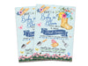 Blue Boys Baby in Bloom Shower Invitations