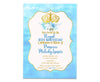 Icy Blue Princess Birthday Invitations