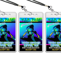 Boys VR VIP Pass Lanyards