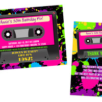 Cassette Thank You Cards or Tags