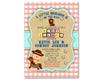 Cowboy Baby Shower Invitation Buckaroo
