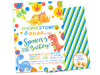 Stomp Chomp Roar  Boys Dinosaur Birthday Invitations