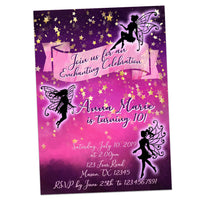 Enchanting Fairy Birthday Invitations