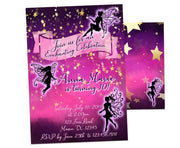 Enchanting Fairy Birthday Invitations