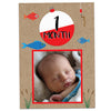 Big ONE 1st Birthday Photo Banner Fishing